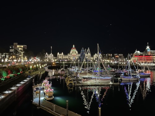 Harbor at Night