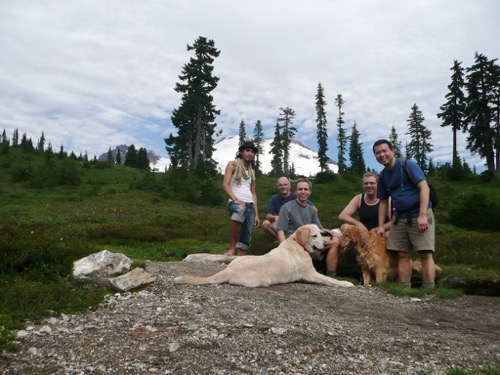 Hikers Mt. Baker