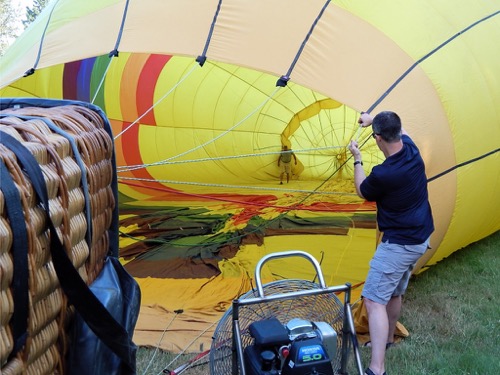 Balloon inflation