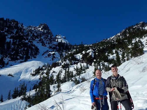 Snowshoeing