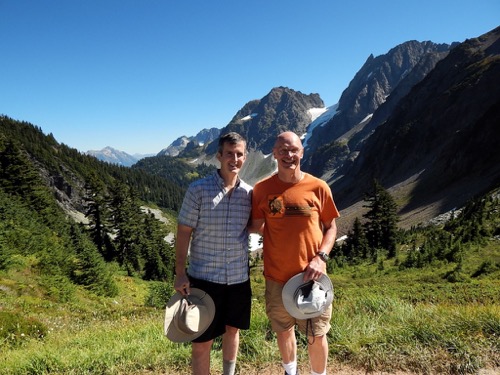 Us at Cascade Pass