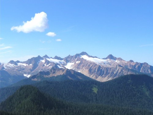 Peaks From Park Butte