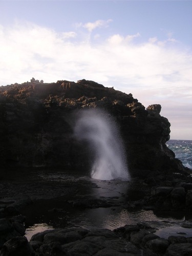 Blow hole