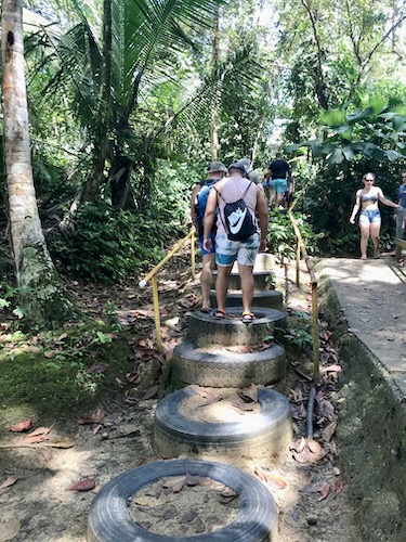 Tire Stairs