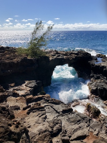 Lava arch