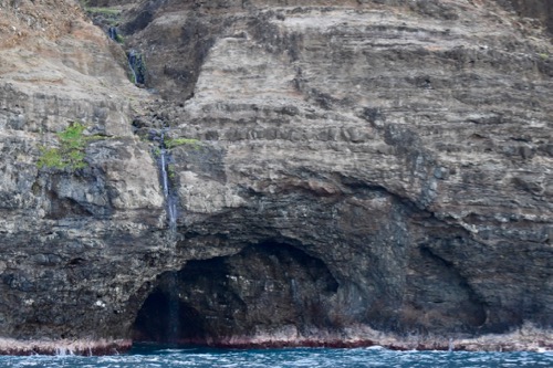 Waterfall Sea Cave